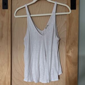 Women's Free People White Tank Top